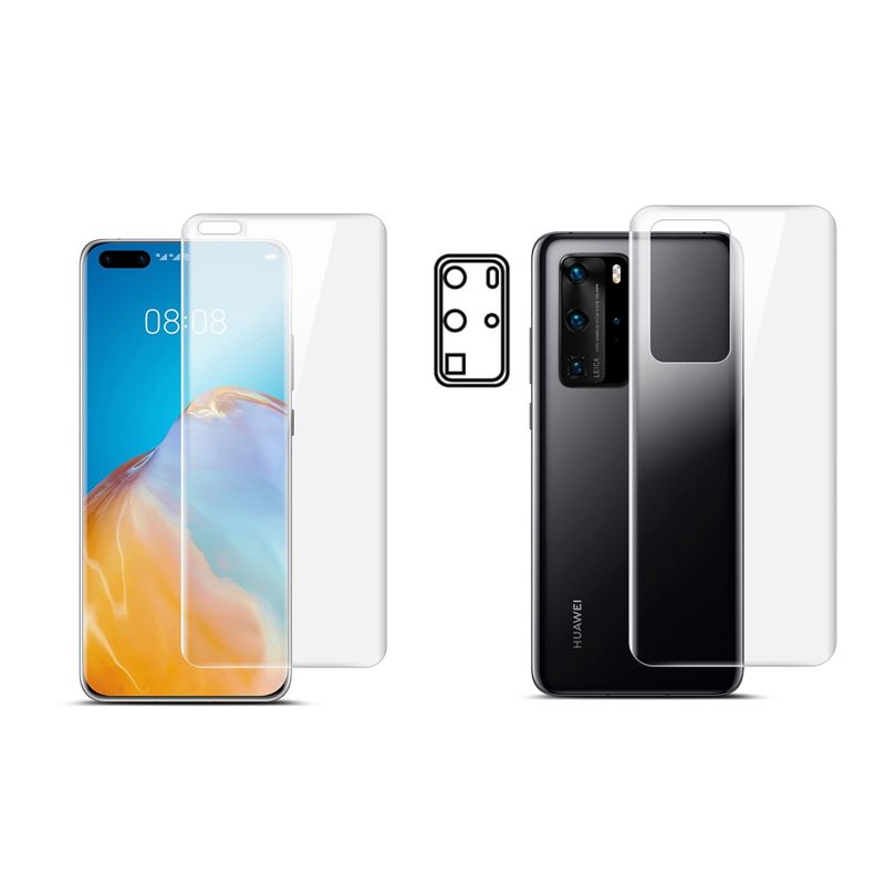 GENERICO - Protector Pantalla Y Trasero Hidrogel Para HUAWEI P40 PRO