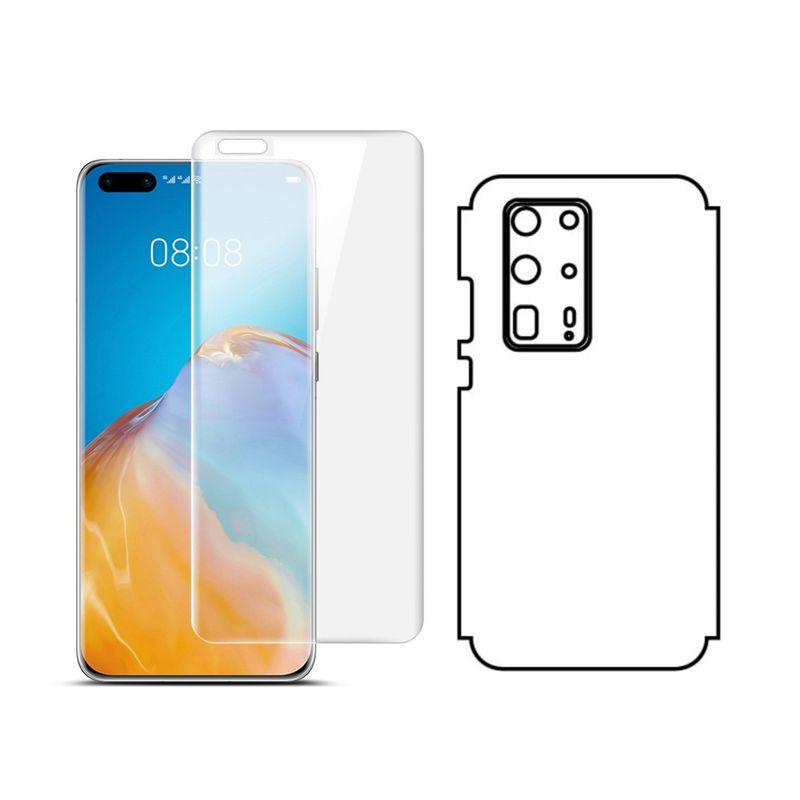 GENERICO - Protector Pantalla Y Trasero Hidrogel Para HUAWEI P40 PRO PLUS