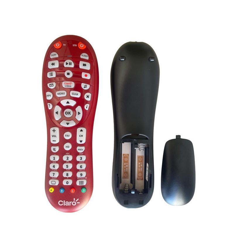 GENERICO - CONTROL REMOTO PARA DECODIFICADOR RECEPTOR CLARO NUEVO – REPUESTO 1