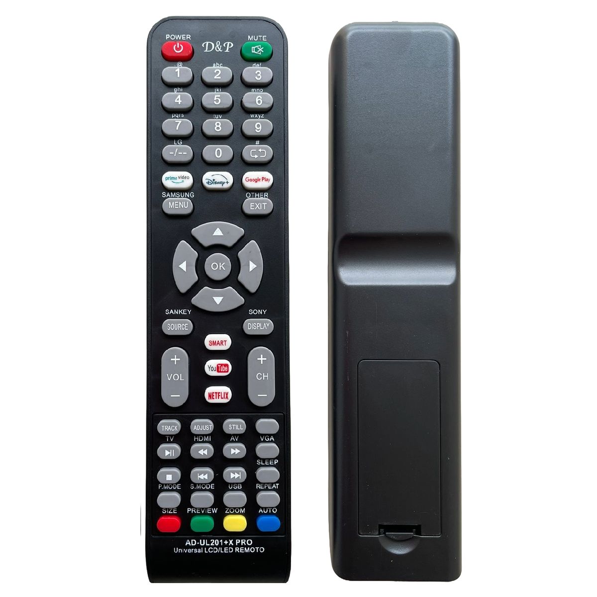 GENERICO - CONTROL REMOTO UNIVERSAL TV SAMSUNG LG SONY Y MÁS LEER DESCRIPCIÓN