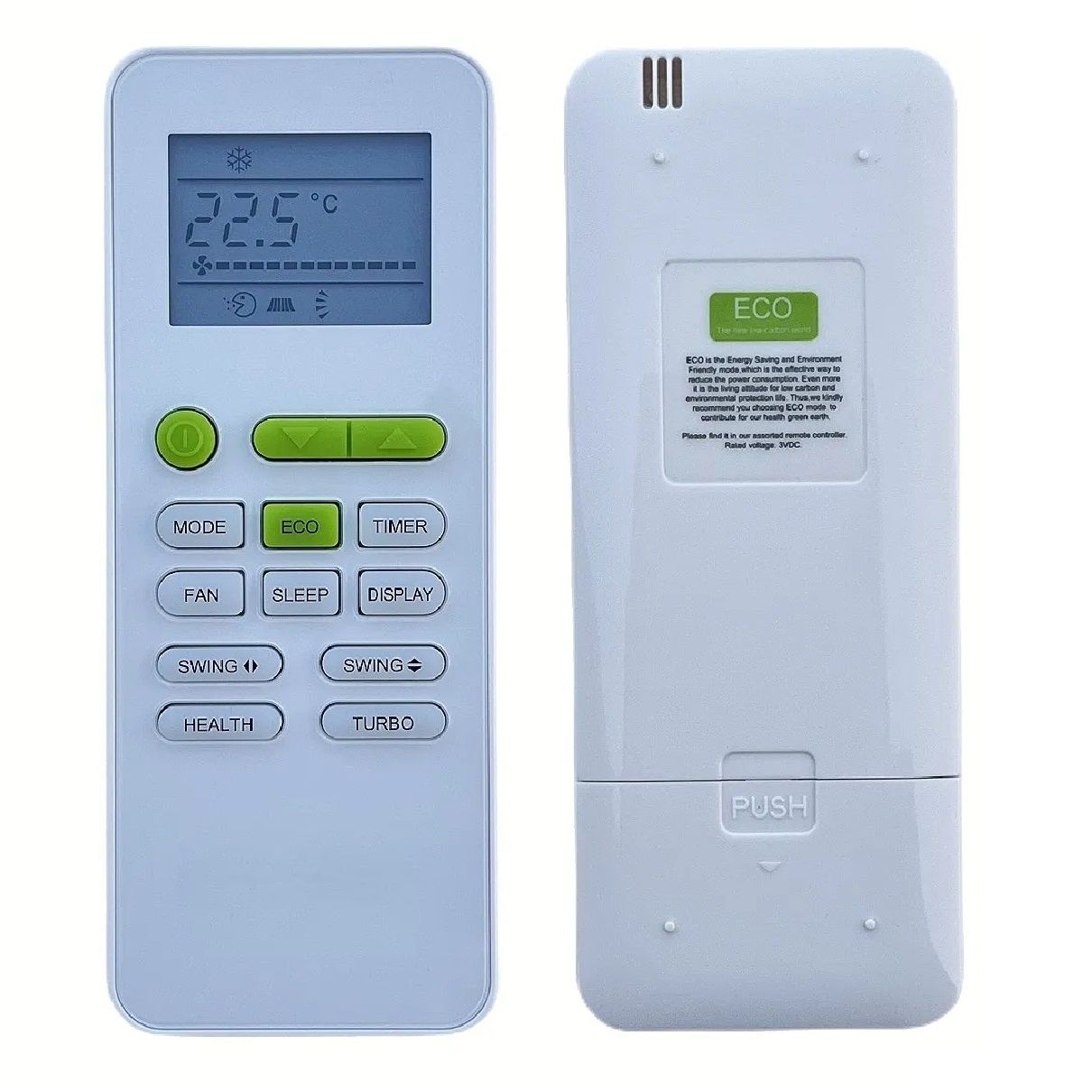 GENERICO - CONTROL REMOTO PARA AIRE ACONDICIONADO AA OLIMPO HACEB AKT-MD25