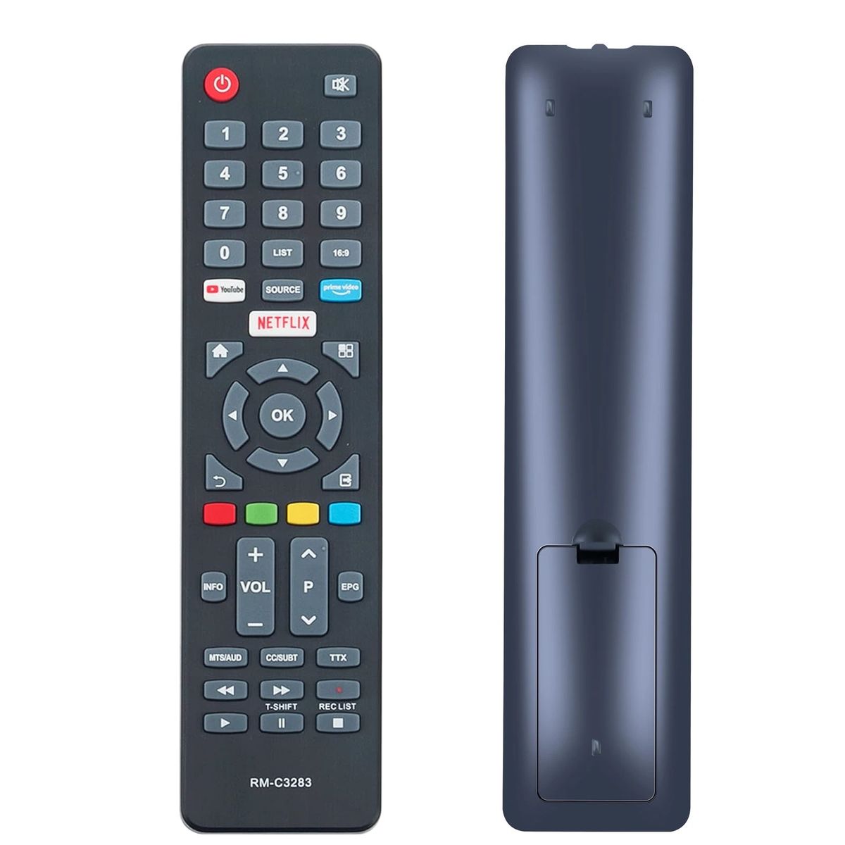 GENERICO - CONTROL REMOTO PARA TV CHALLENGER HYUNDAI SIMPLY JVC RM-C3283 AD1603