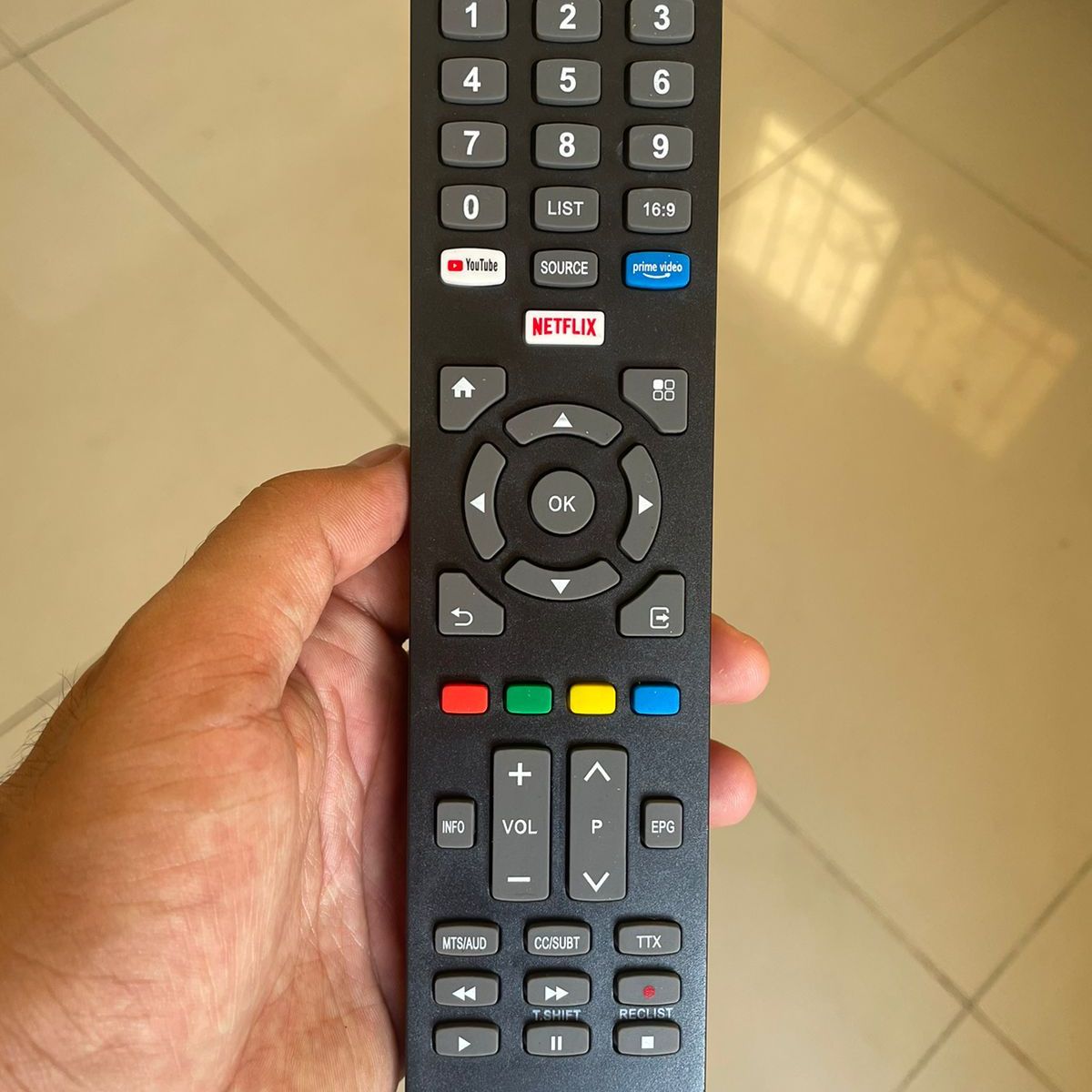 GENERICO - CONTROL REMOTO PARA TV CHALLENGER HYUNDAI SIMPLY JVC RM-C3283 AD1603