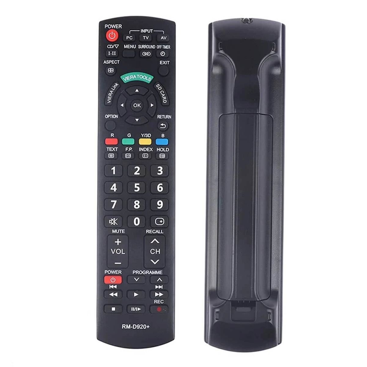 GENERICO - CONTROL REMOTO COMPATIBLE CON PANASONIC VIERA TOOLS RM-D920+ TV