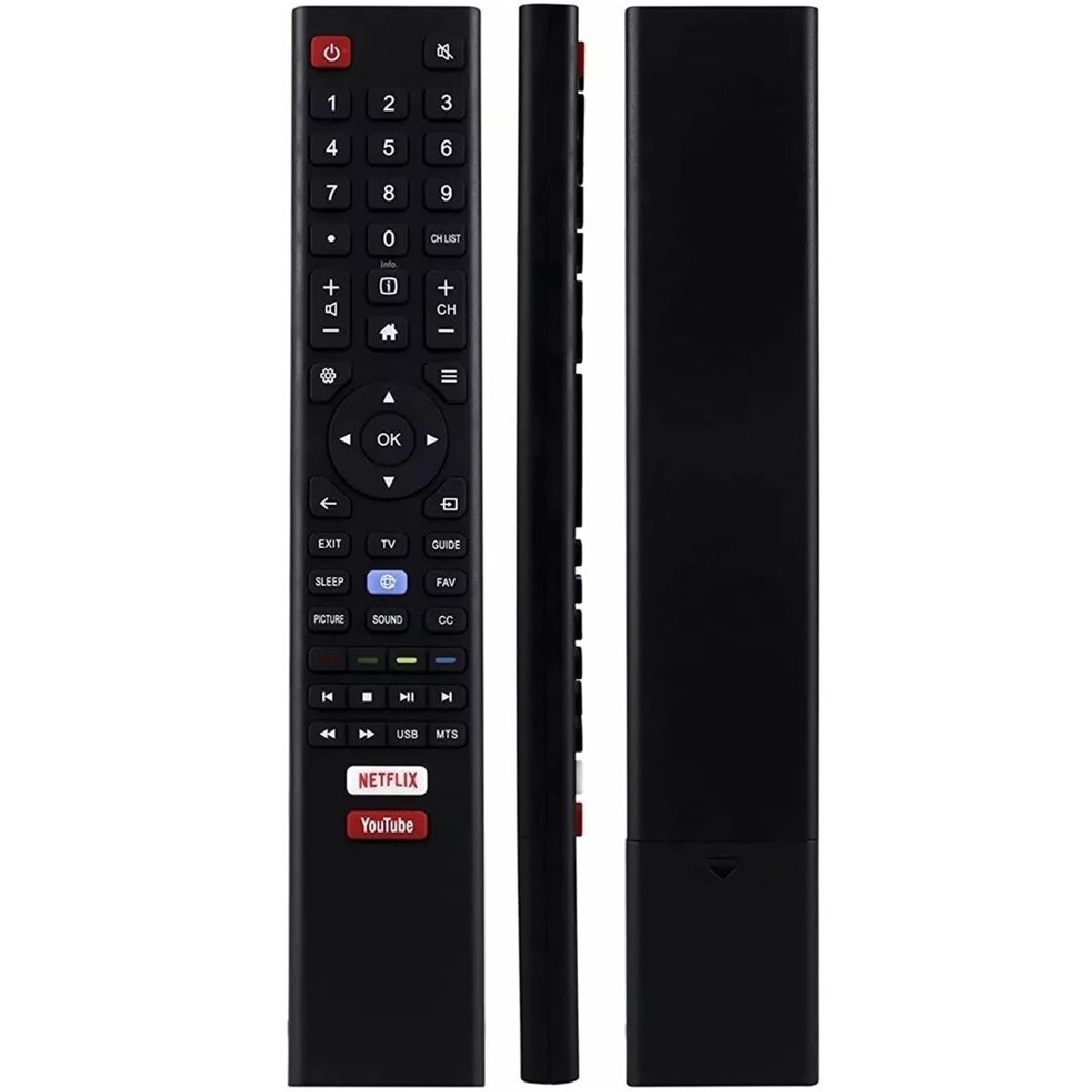 GENERICO - CONTROL REMOTO COMPATIBLE CON KALLEY AD1608 SMART TV 2018 A 2021