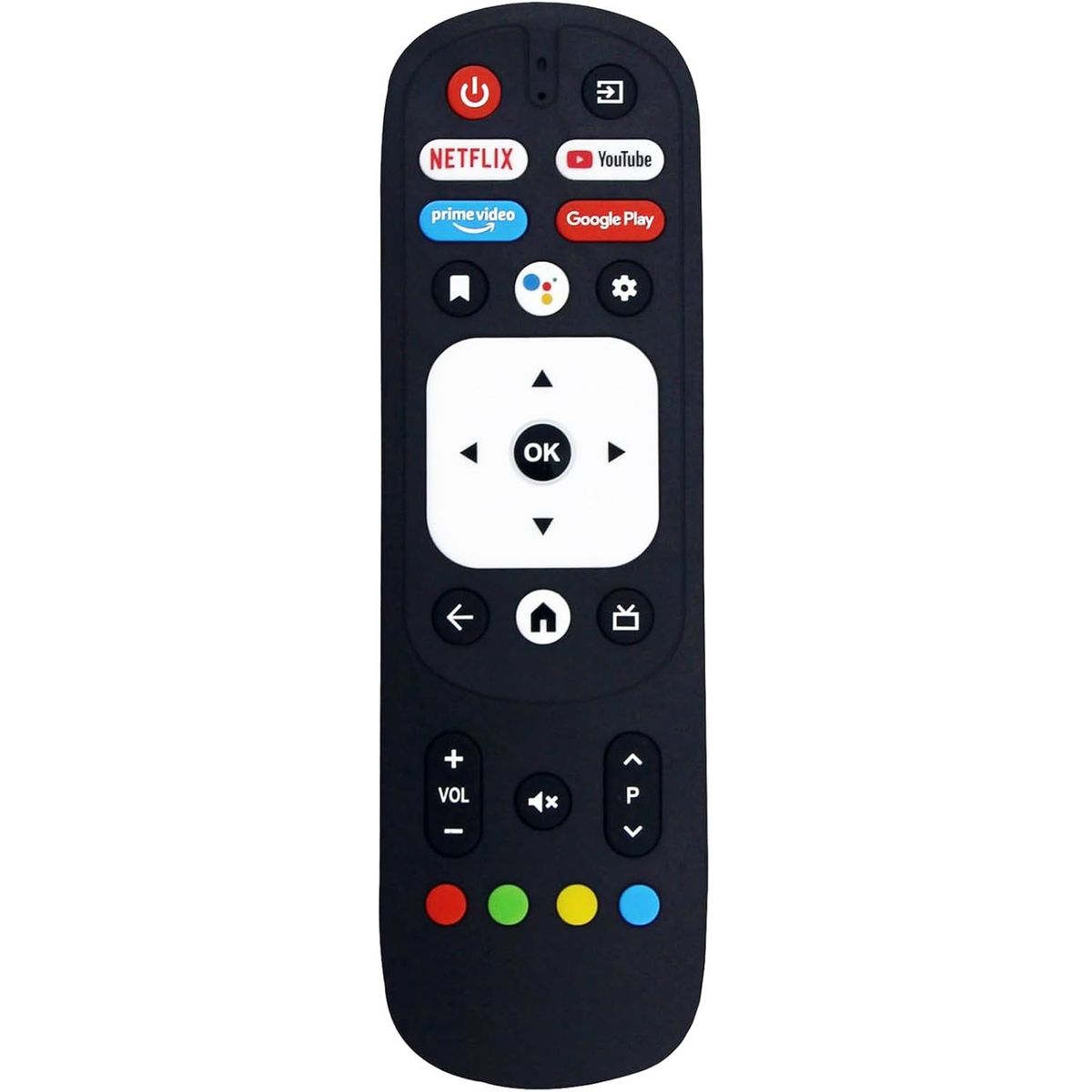GENERICO - CONTROL REMOTO COMPATIBLE CON SMART TV JVC  SIN COMANDO DE VOZ AD1774