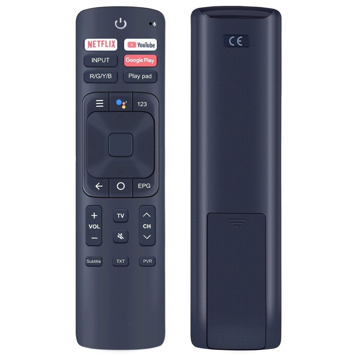 GENERICO - CONTROL REMOTO COMPATIBLE CON HISENSE Y SHARP TV ERF3I69H SIN VOZ