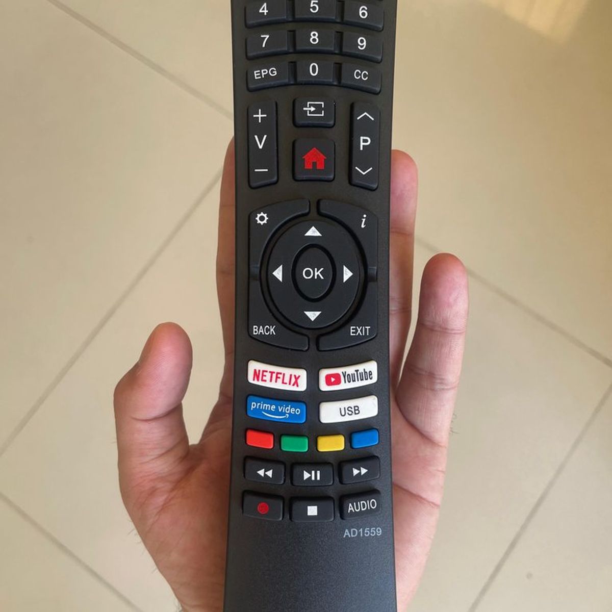 GENERICO - CONTROL REMOTO PARA CAIXUN EXCLUSIVE JLC RECCO SMART TV - AD1559