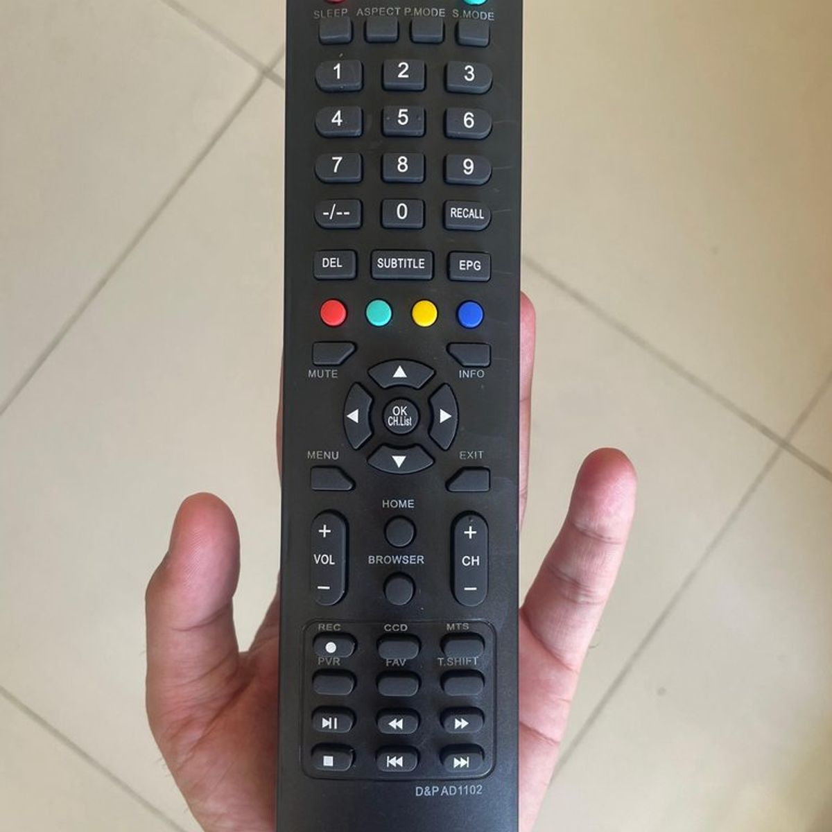 GENERICO - CONTROL REMOTO COMPATIBLE CON HYUNDAISIMPLYVISIVO TV HYUN-13 AD1102