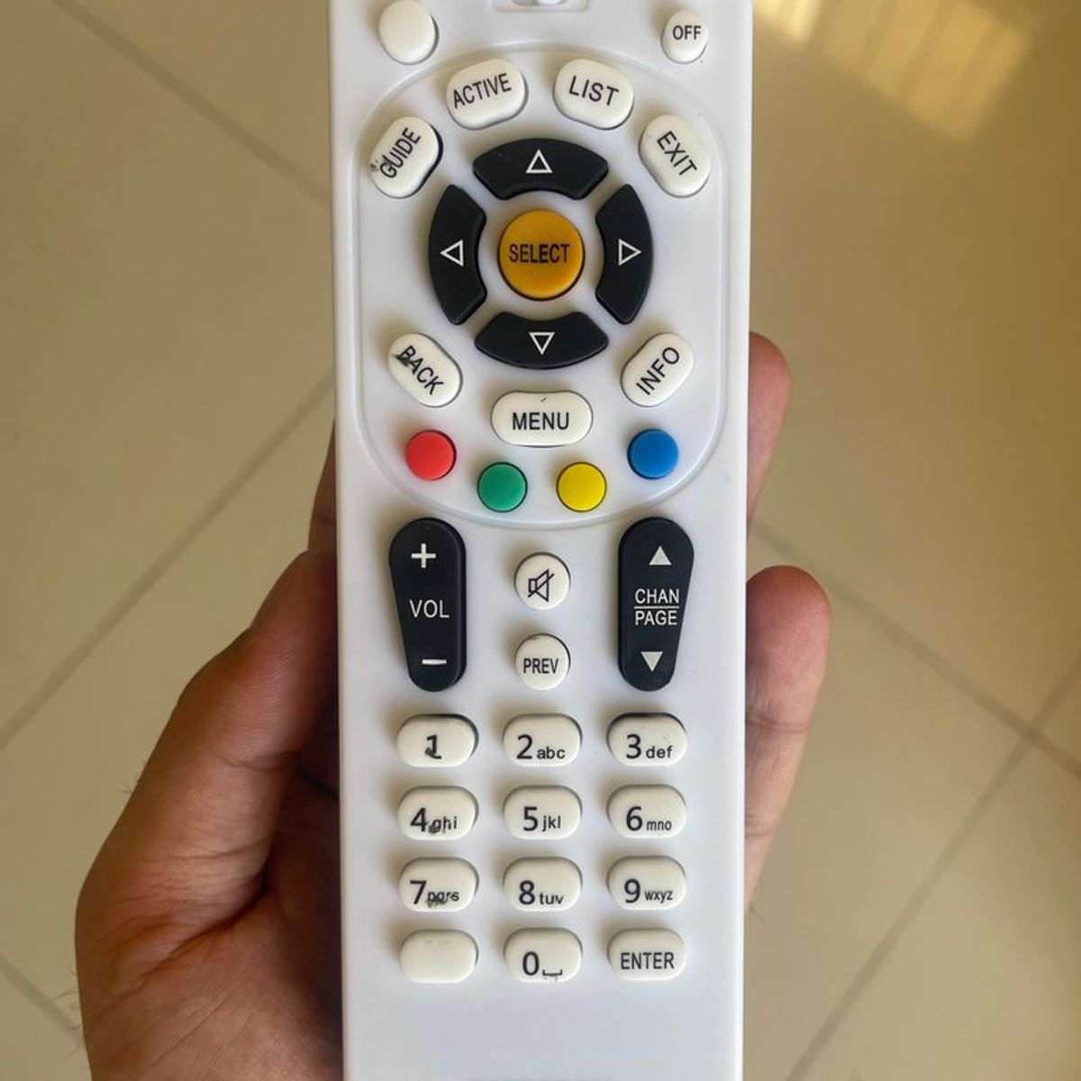 GENERICO - CONTROL REMOTO PARA DECODIFICADOR RECEPTOR DIRECTV TRADICIONAL DGT-001