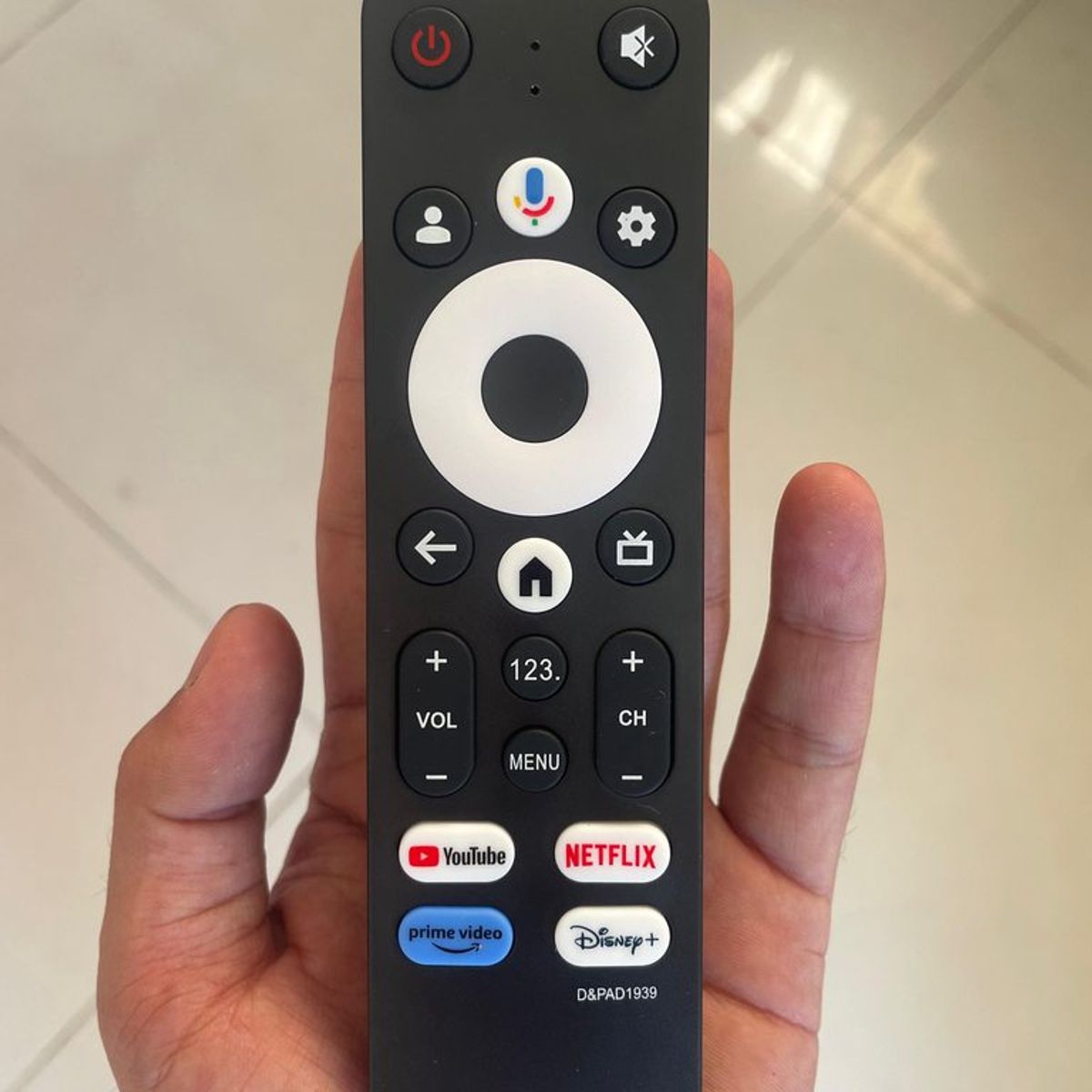 GENERICO - CONTROL REMOTO COMPATIBLE CON SMART TV HYUNDAI  SIN VOZ AD1939