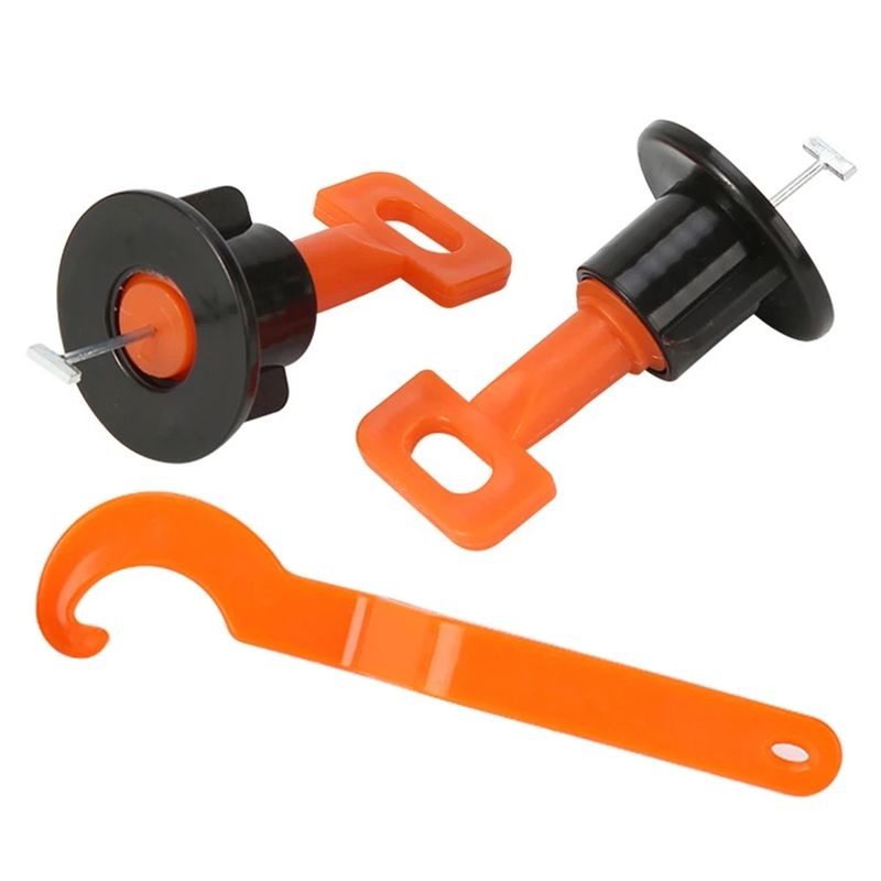 GENERICO - NIVELADORES PLASTICOS REUTILIZABLES X 50 UN PARA CERAMICA BALDOSA