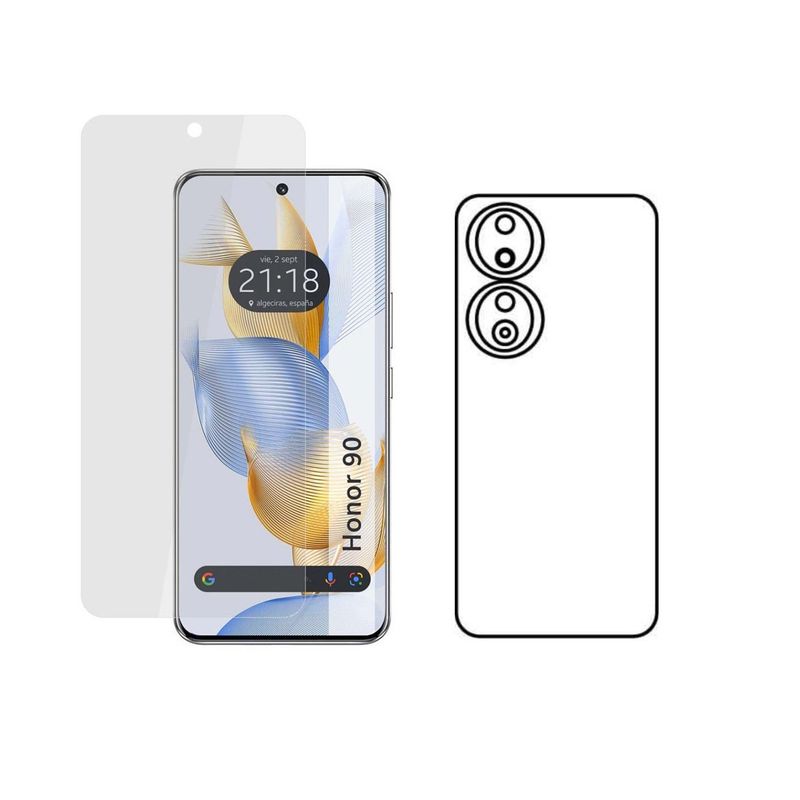 GENERICO - Protector Pantalla Y Trasero Hidrogel Para HONOR 90 5G