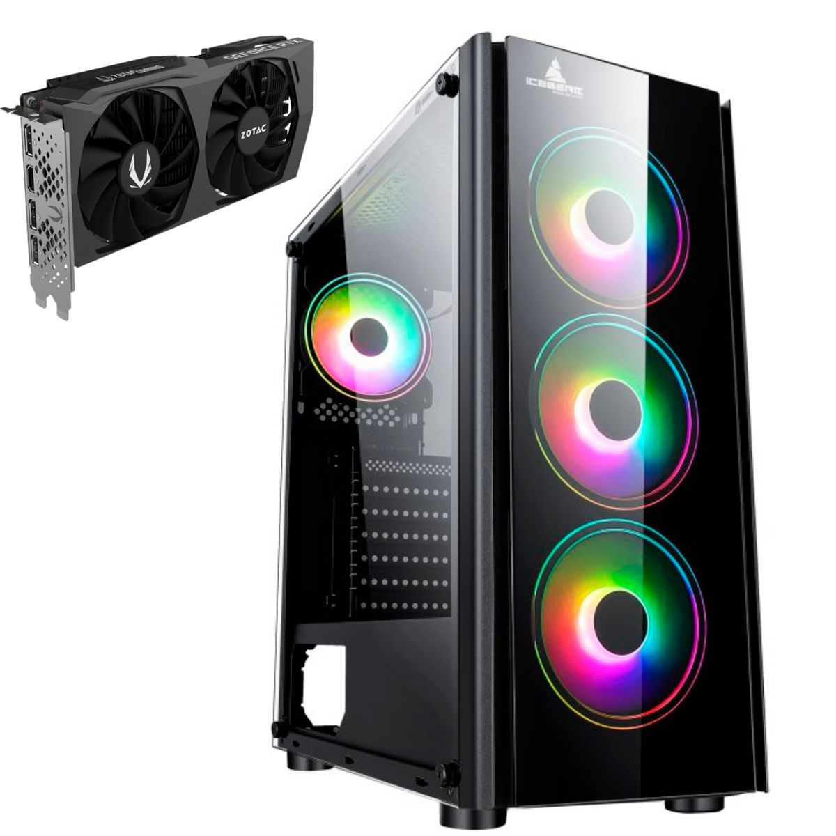 AMD - Torre Gamer Ryzen 5 5600g/ 16gb Ram /Gtx 1660 6gb