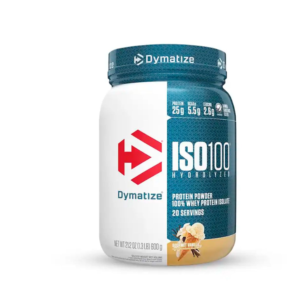 DYMATIZE - ISO100 Dymatize Vainilla 100% Hidrolizada Premium 610g