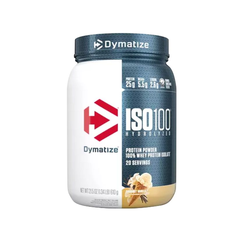 DYMATIZE - ISO100 Dymatize Vainilla 100% Hidrolizada Premium 610g
