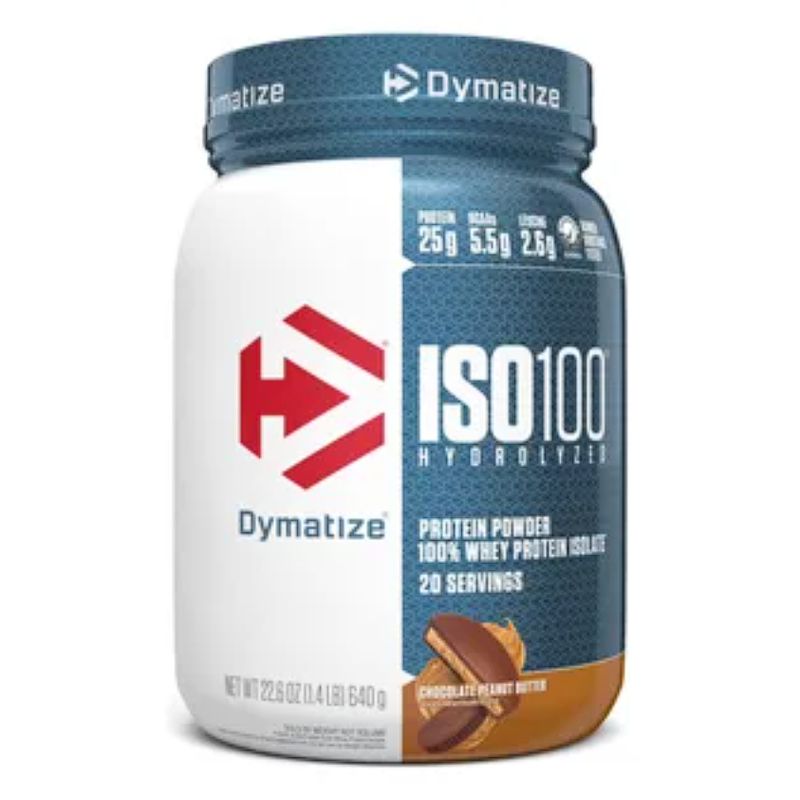 DYMATIZE - ISO100 Dymatize Mantequilla Mani 100% Hidrolizada 610g