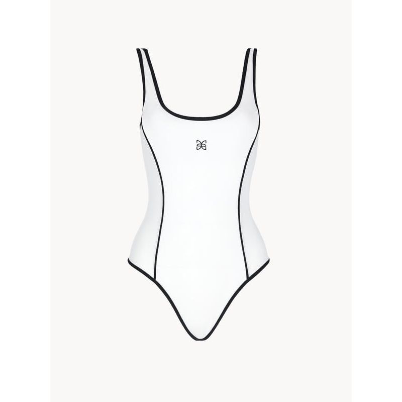 CELEIT - CELĒIT VESTIDO DE BAÑO BLANCO