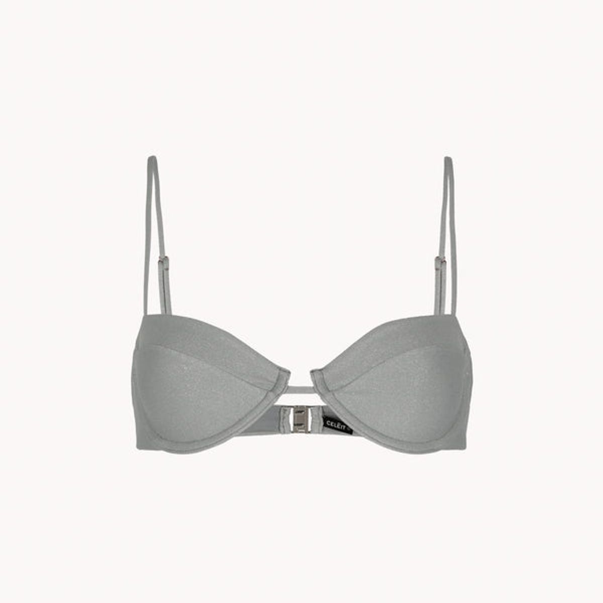 CELEIT - CELĒIT TOP BIKINI GRIS