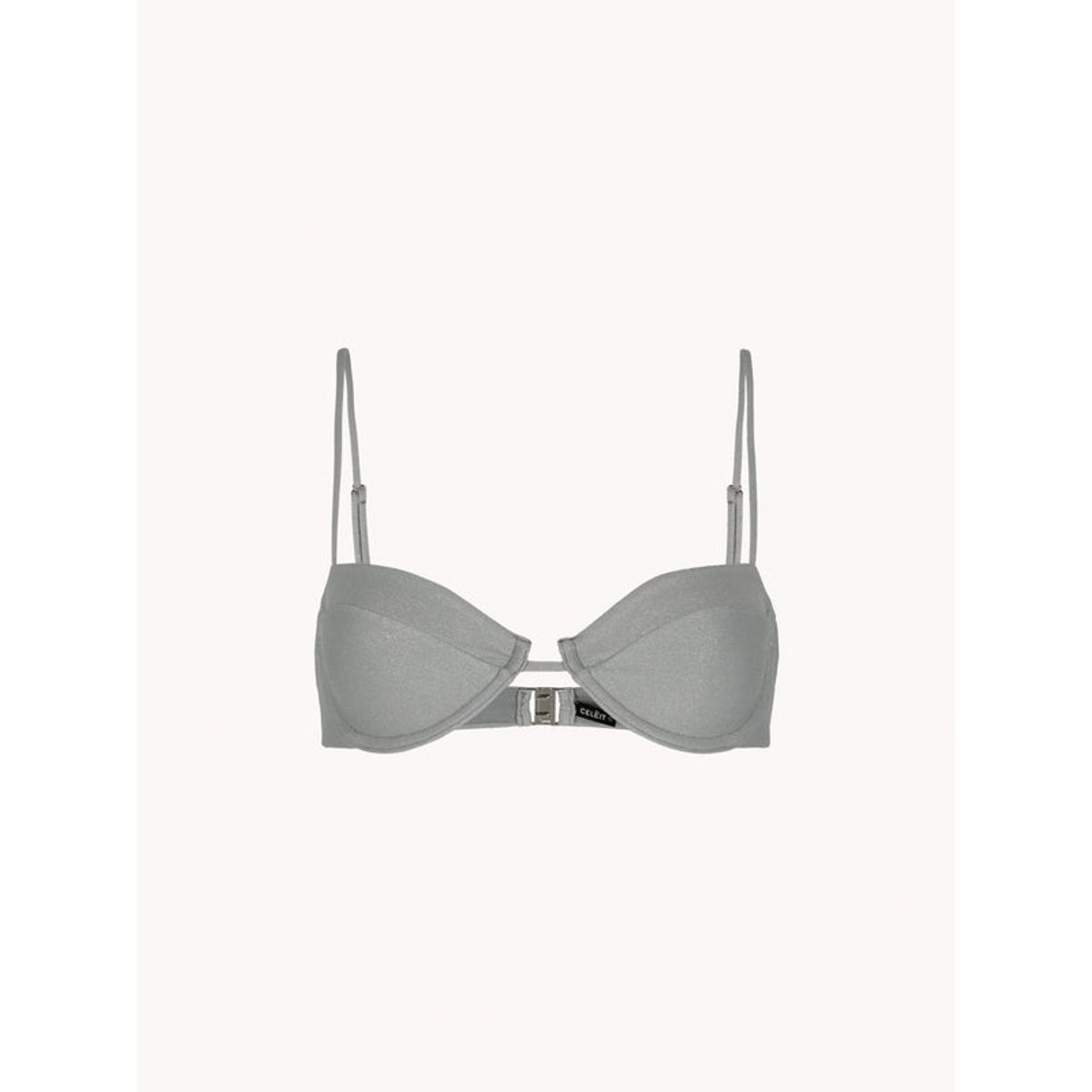 CELEIT - CELĒIT TOP BIKINI GRIS
