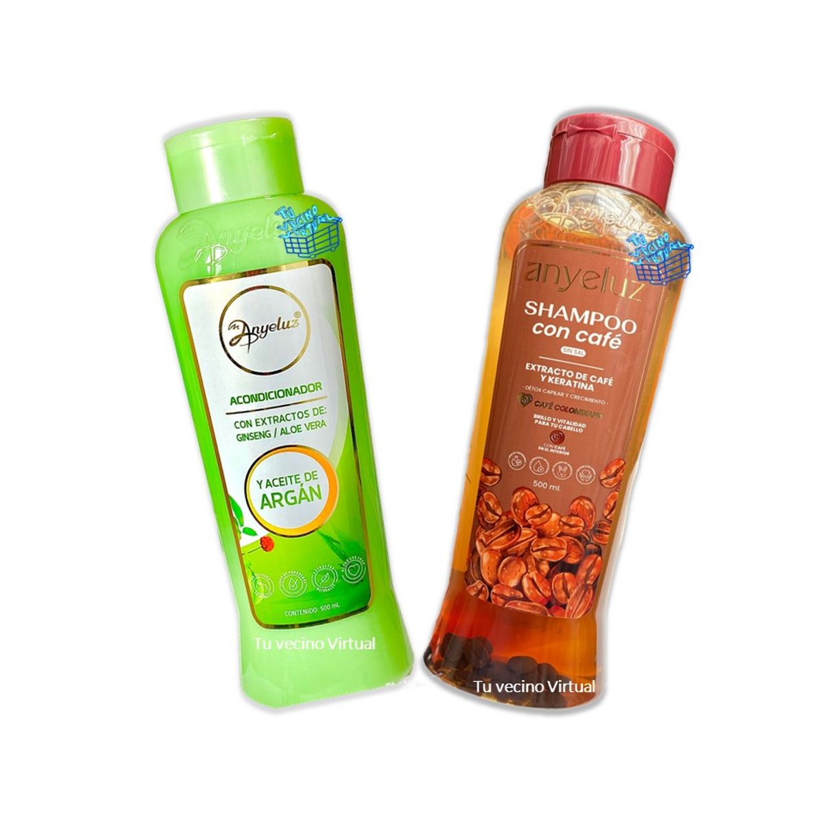 ANYELUZ - Shampoo Cafe Y Acondicionador Anyeluz