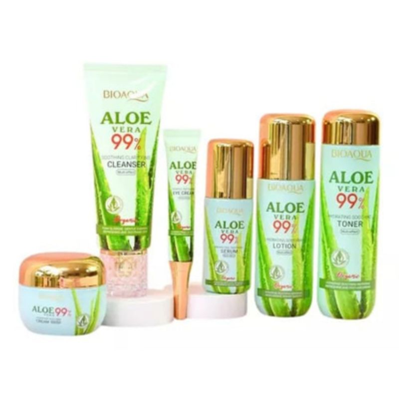 BIOAQUA - Kit Facial Aloe Vera Bioaqua X6