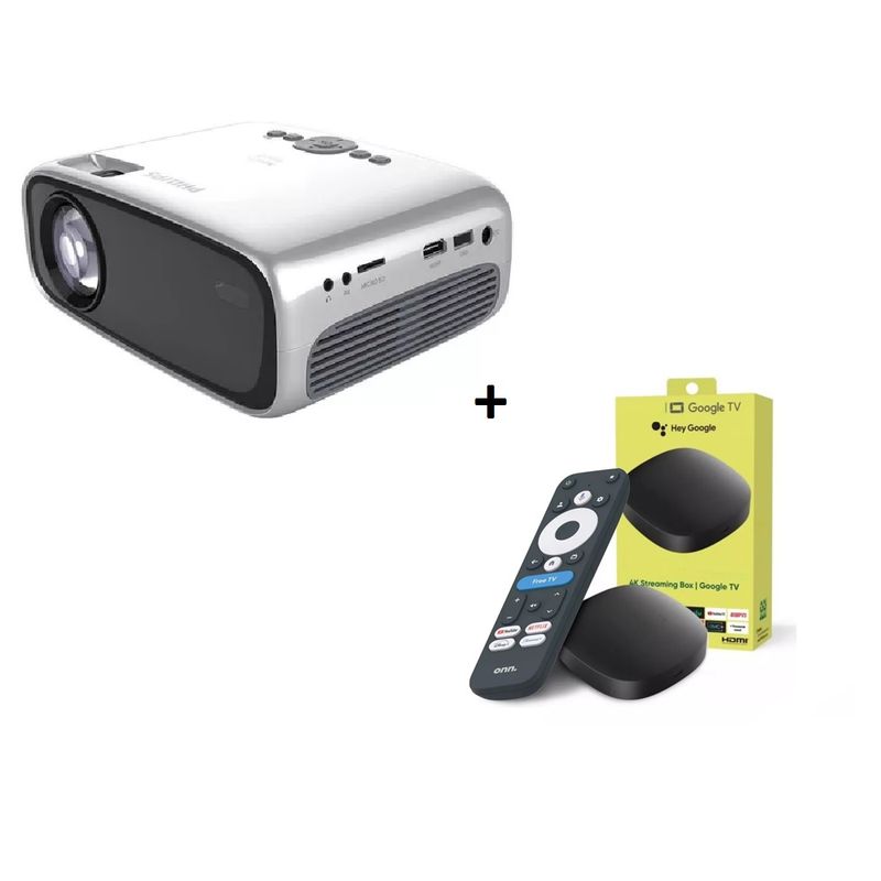 PHILIPS - Proyector Philips NeoPix Easy 2+ True HD + BOX Aplicaciones