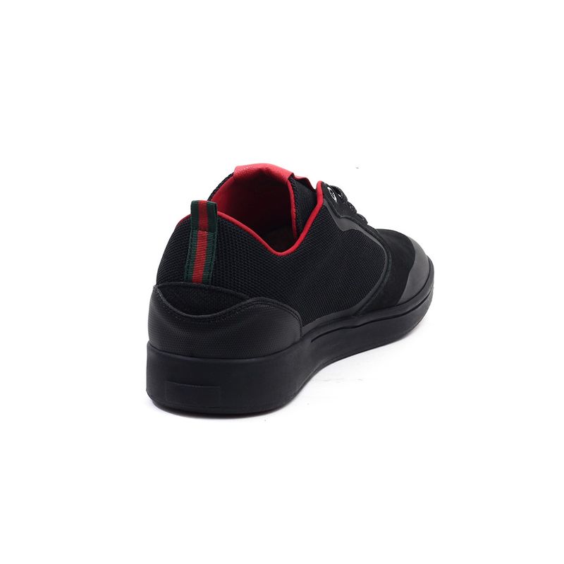GENERICO - Tenis Cuero Negro Rawcacao Alessandro