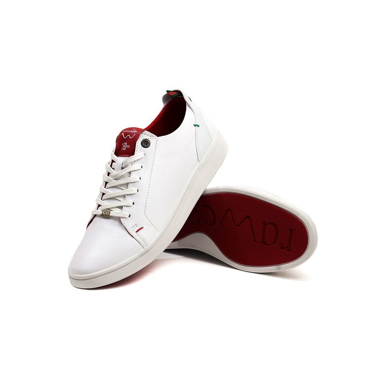 GENERICO - Tenis Cuero Blanco Rawcacao Celio