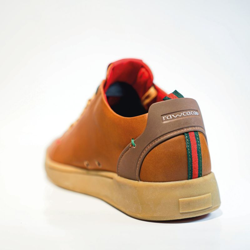GENERICO - Tenis Cuero Miel Rawcacao Celio