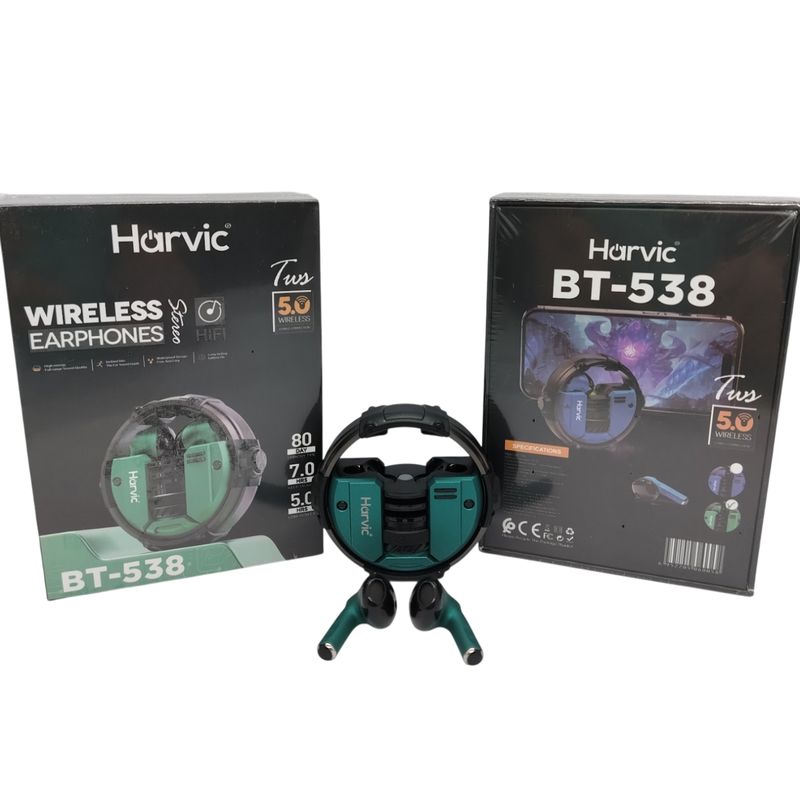 GENERICO - Audifonos Inalambricos Harvic BT - 538