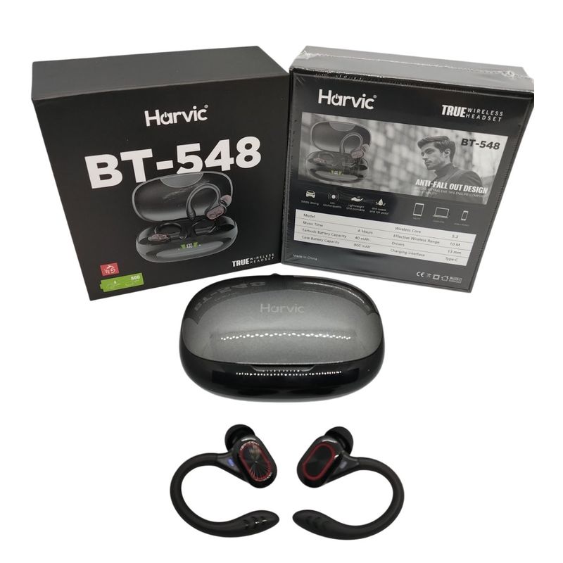 GENERICO - Audífonos Inalámbricos Harvic BT - 548