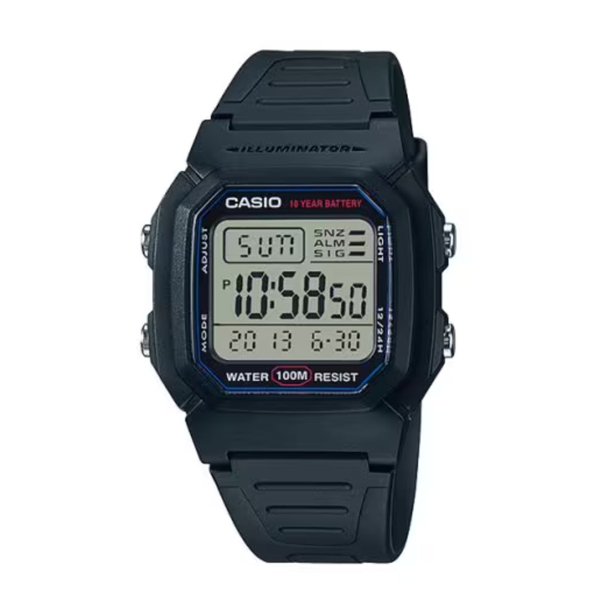 CASIO - Reloj Casio W-800H-1AV Diseño Deportivo