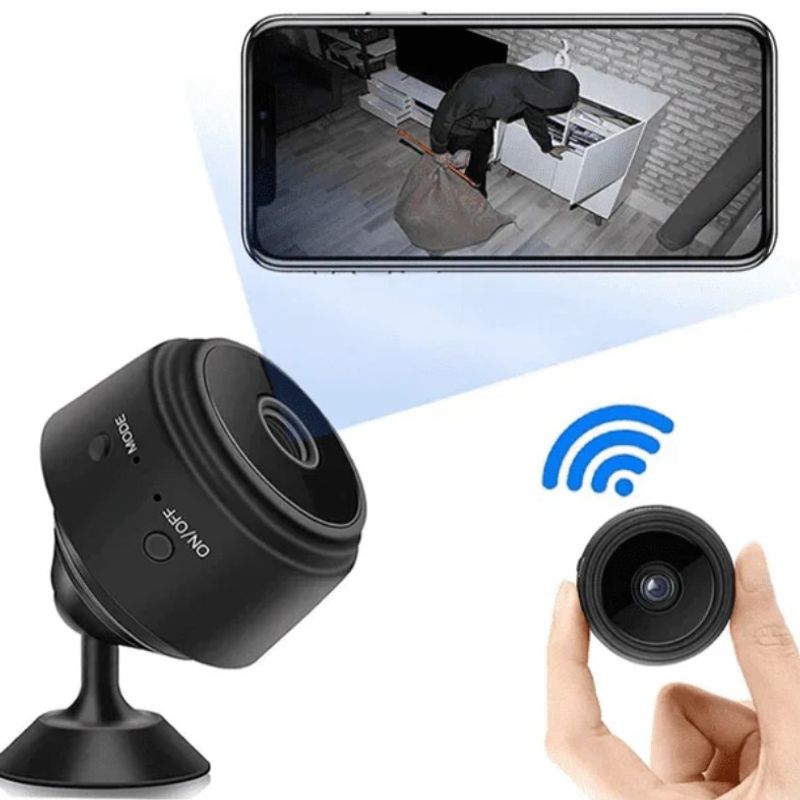 GENERICO - Cámaras De Seguridad Wifi Mini Cámaras De Vigilancia Espía