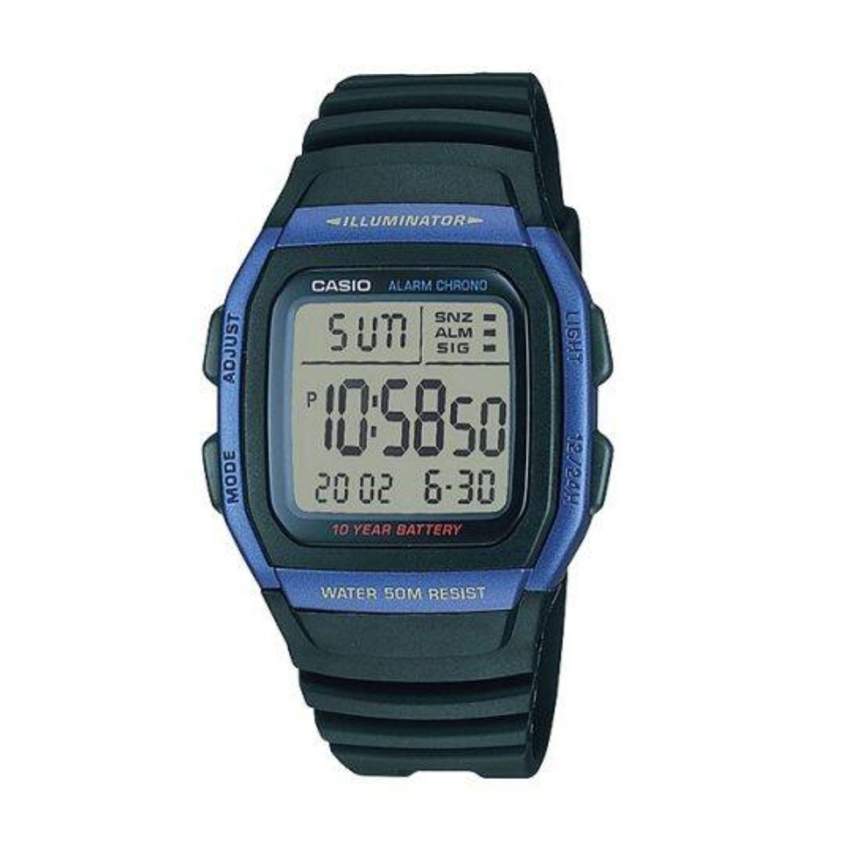 CASIO - Reloj Casio W-96H-2AV Diseño Deportivo
