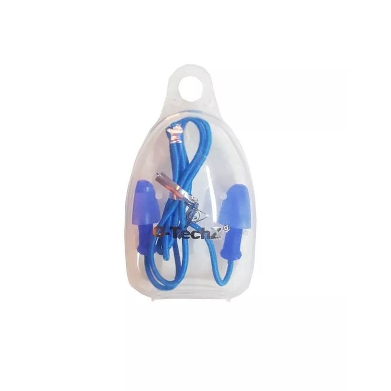 GENERICO - Tapa Oídos En Silicona Con Cordón Para Natación Agua