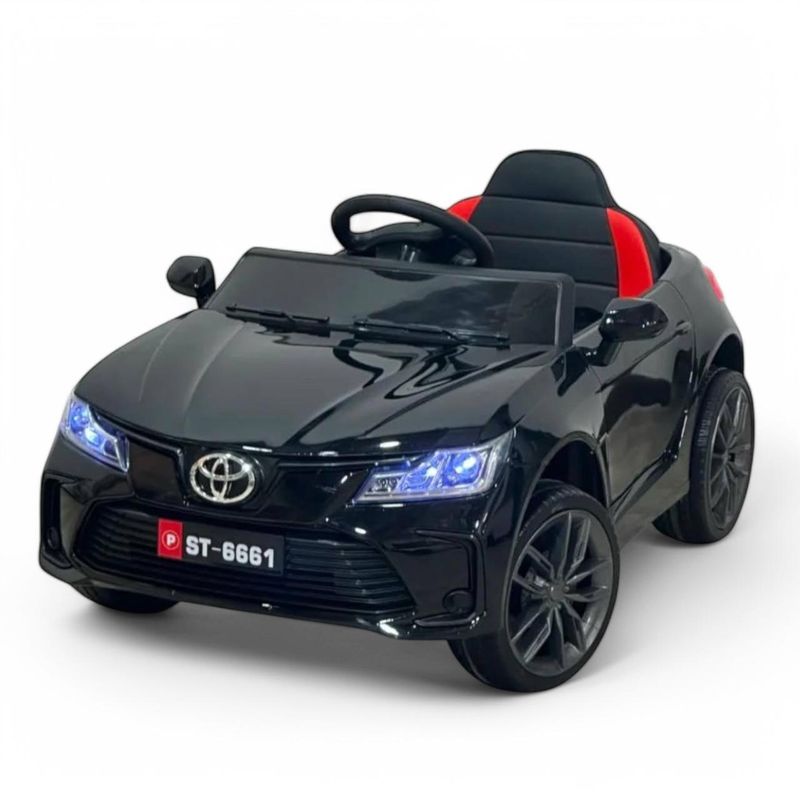 BRITOCHET - Carro Eléctrico Niño Montable Recargable 1 a 4 Años REF CAR234 NEGRO