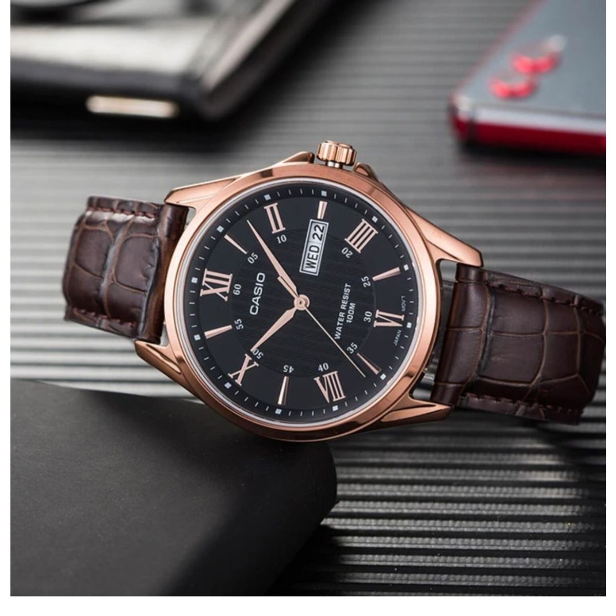 CASIO - Reloj Casio Referencia MTP-1384L-1A Diseño Elegante