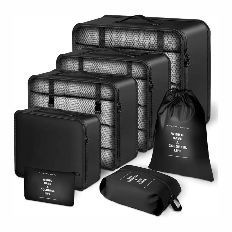 GENERICO - Set De Bolsas Organizadoras De Ropa Para Maleta De Viaje