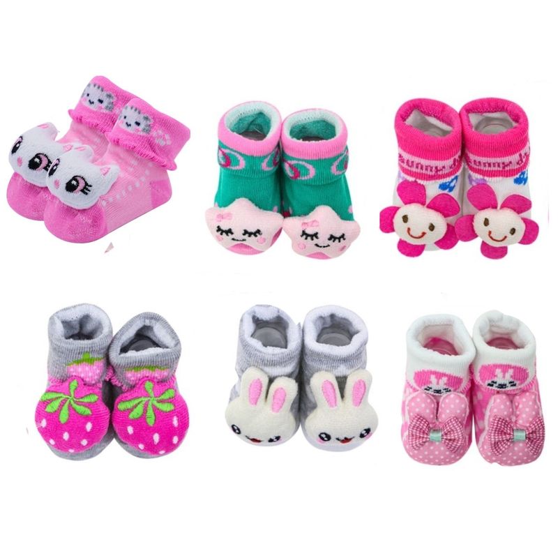 GENERICO - Hermosas Medias Para Bebe Recién Nacido Niñas