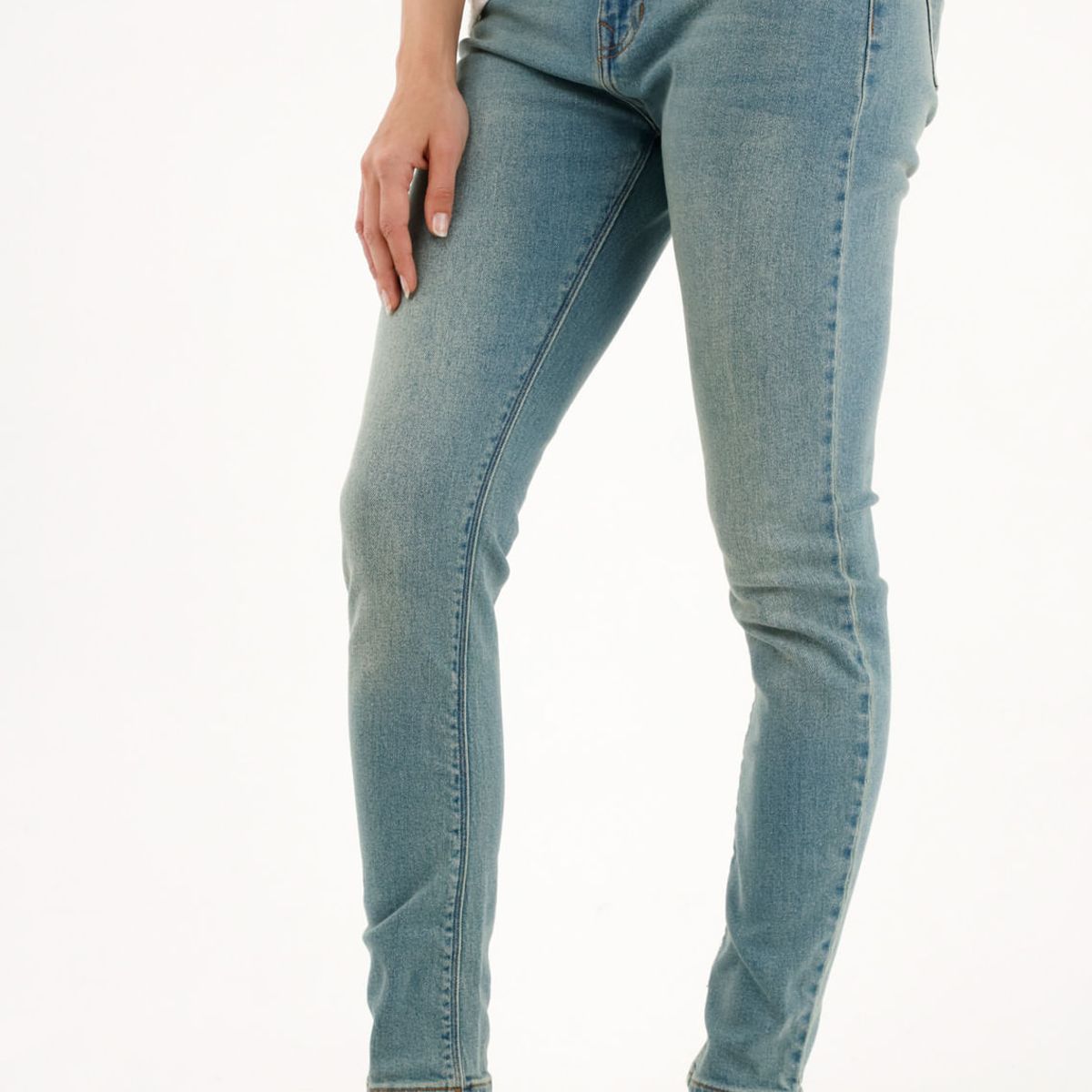TENNIS - Jean Super Slim azul para mujer