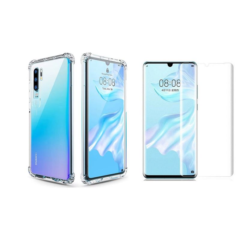 GENERICO - Funda Airbag Antichoque + Hidrogel Para Huawei P30 Pro