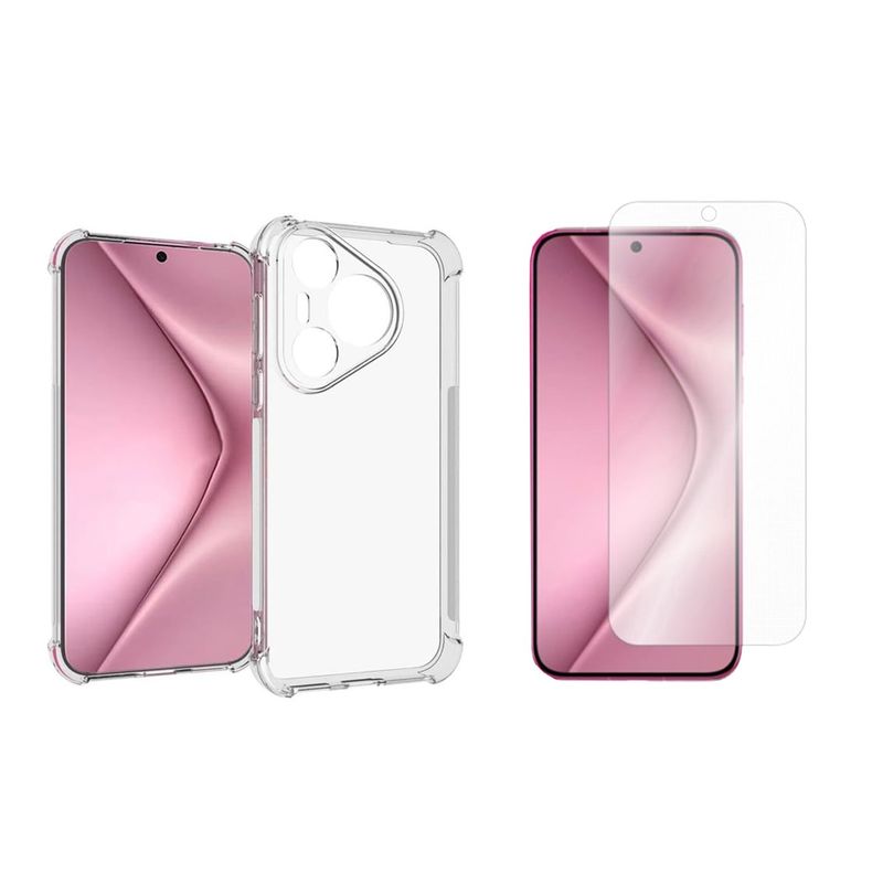 GENERICO - Funda Airbag Antichoque + Hidrogel Para Huawei Pura P70