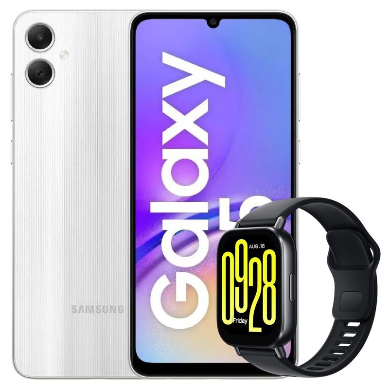 SAMSUNG - Celular Samsung Galaxy A05 128GB /4GB Plt + Watch 5 Active Blk