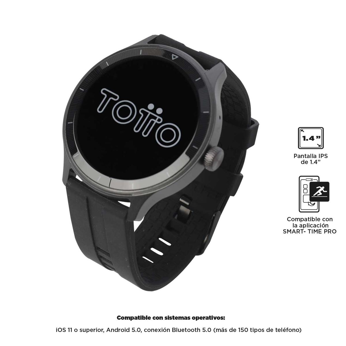 TOTTO - Reloj Inteligente Smarwatch Para Hombre Smart R21 Totto