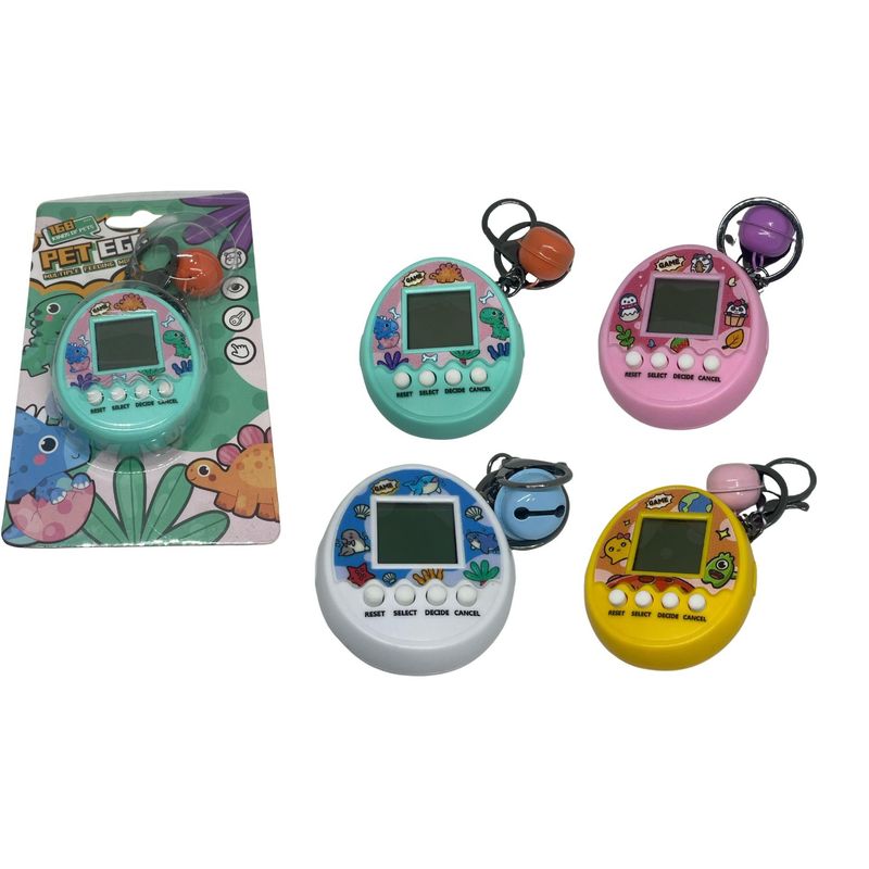 MAZUGI - Tamagotchi 168  Mascotas Virtual En 1 Juguete 6cm egg