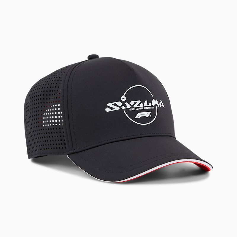 PUMA - Gorra Marca Puma F1 Japan Trucker Original Negro Hombre