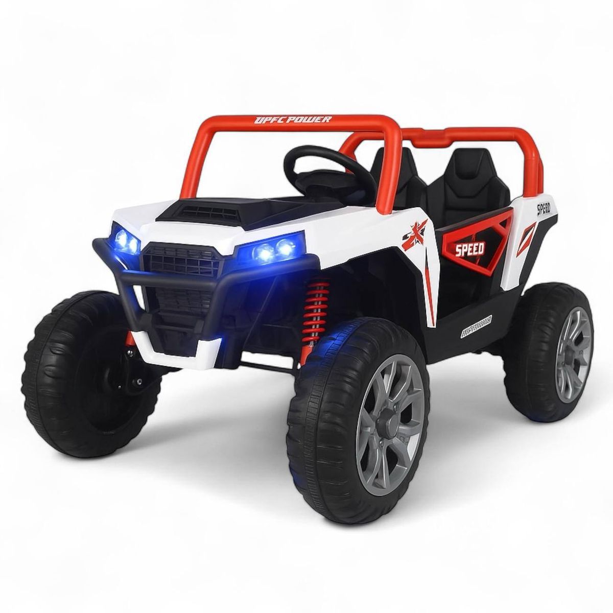 BRITOCHET - Carro Eléctrico Recargable Niño Montable 1 a 5 Años REF CAM380 ROJO