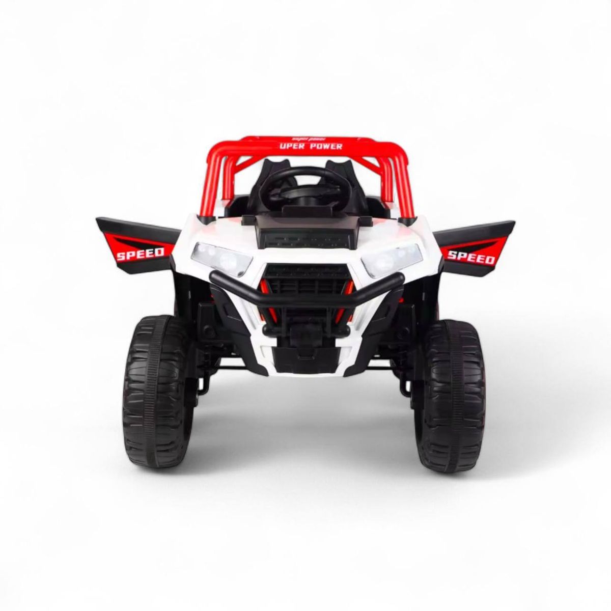 BRITOCHET - Carro Eléctrico Recargable Niño Montable 1 a 5 Años REF CAM380 ROJO