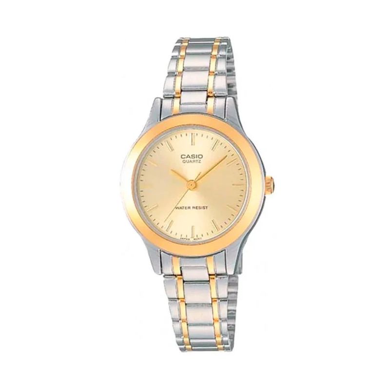CASIO - Reloj Casio LTP-1128G-9A Diseño Elegante